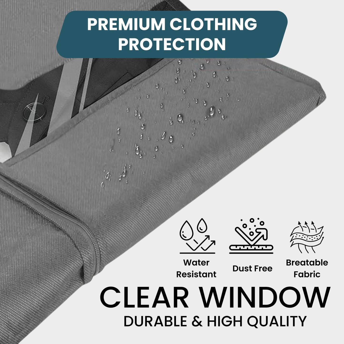 Grey Coat Covers – Pack of 5