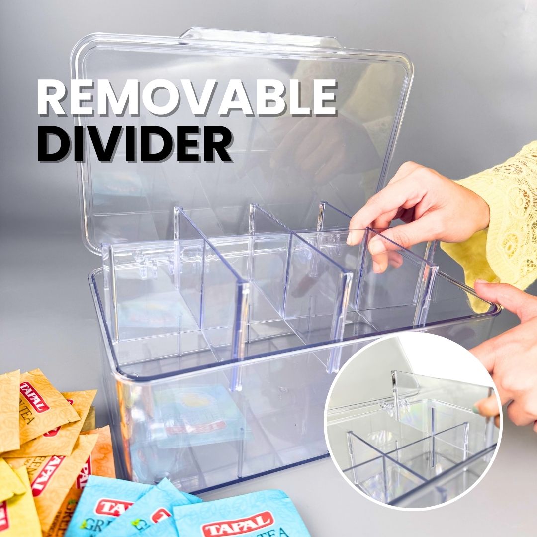 Qoolish Tea Bag Organizer