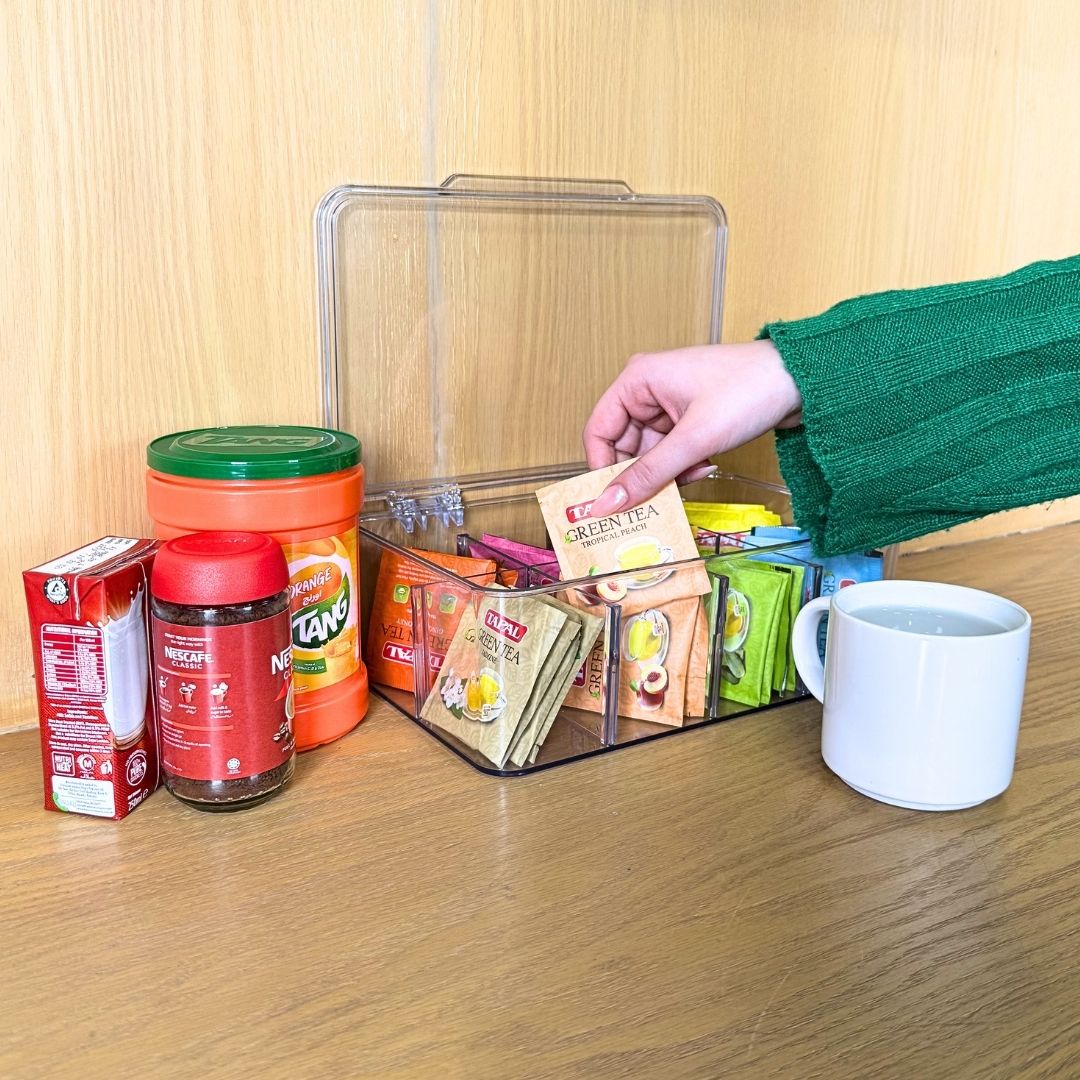 Qoolish Tea Bag Organizer