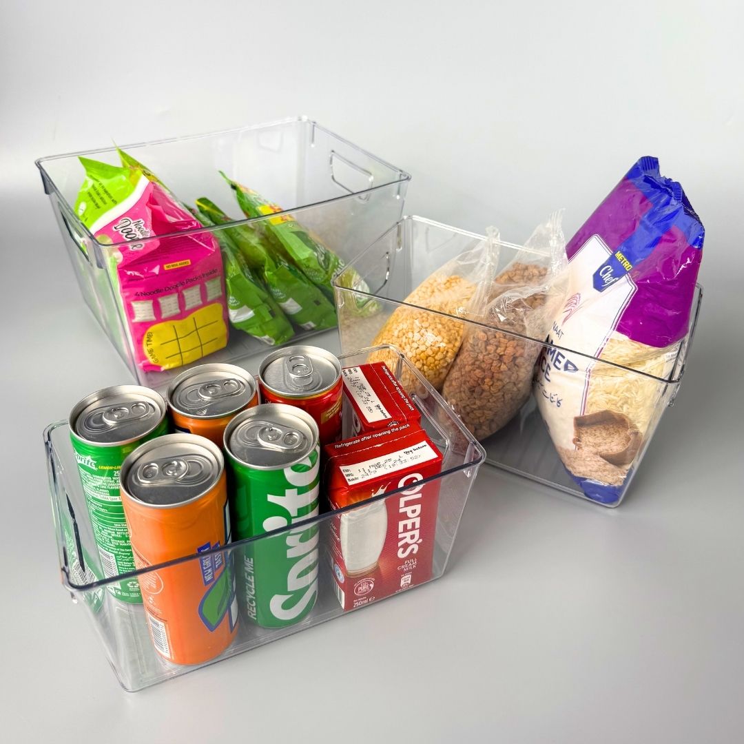 Pack of 3 Qoolish Square Storage Organizers