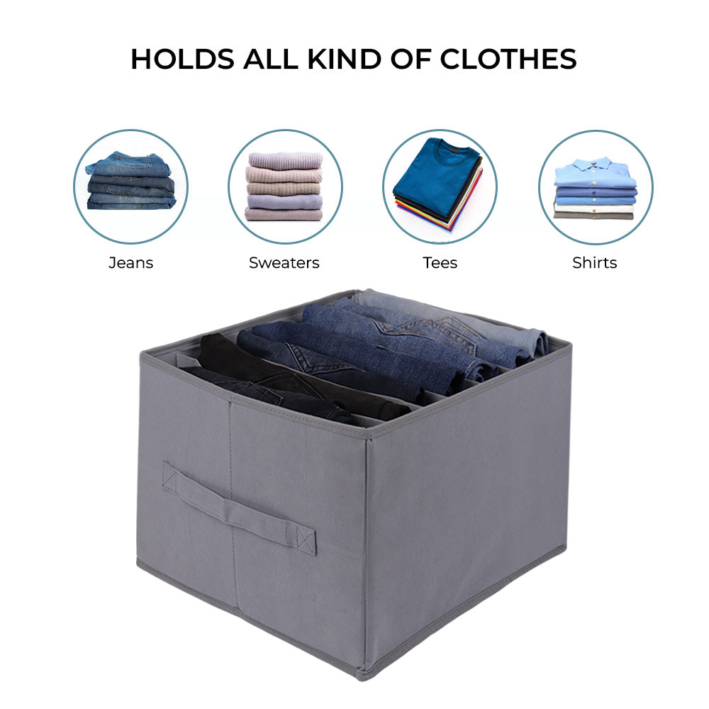 Qoolish Pack of 1 Grey Jeans Organizer