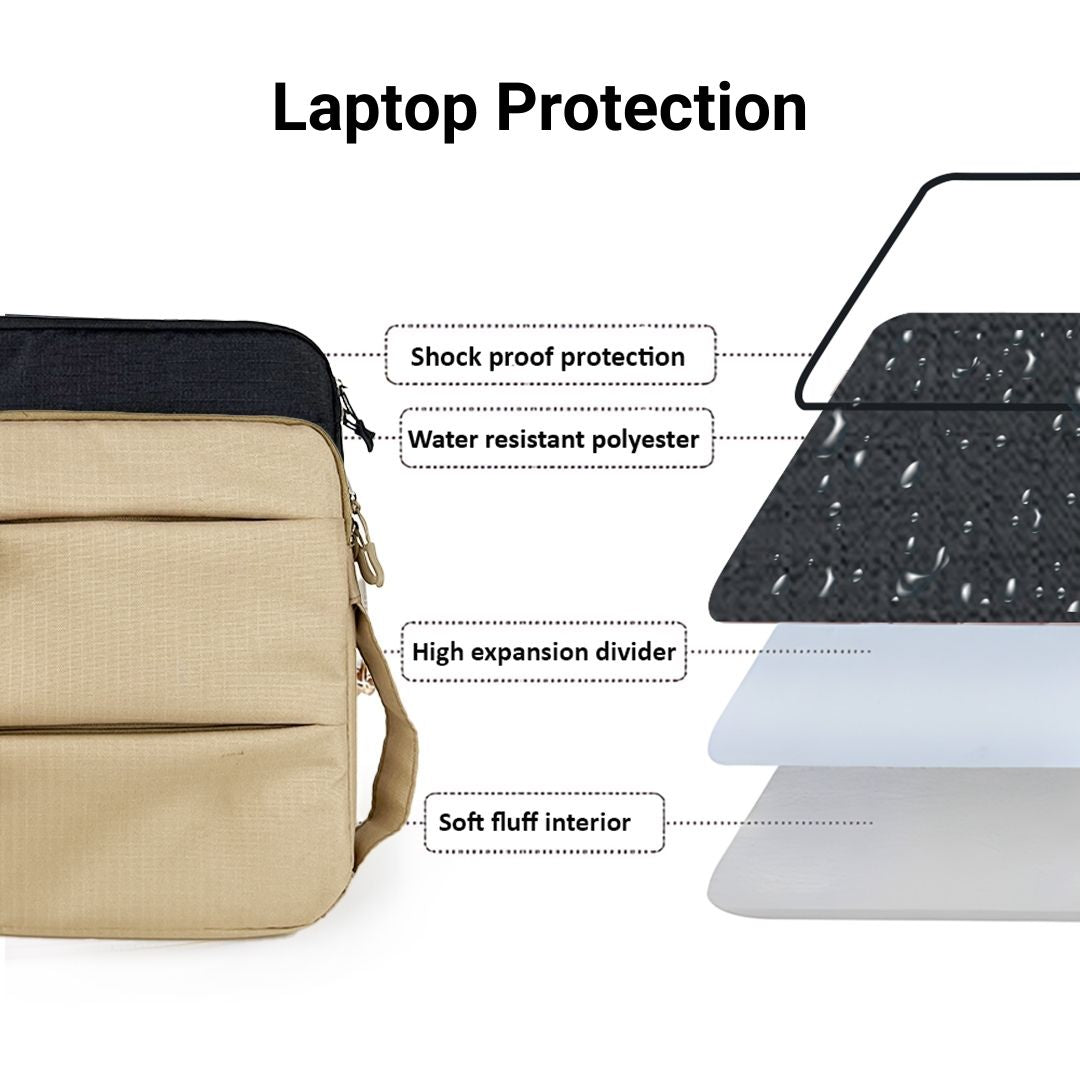 Laptop Sleeve - Beige