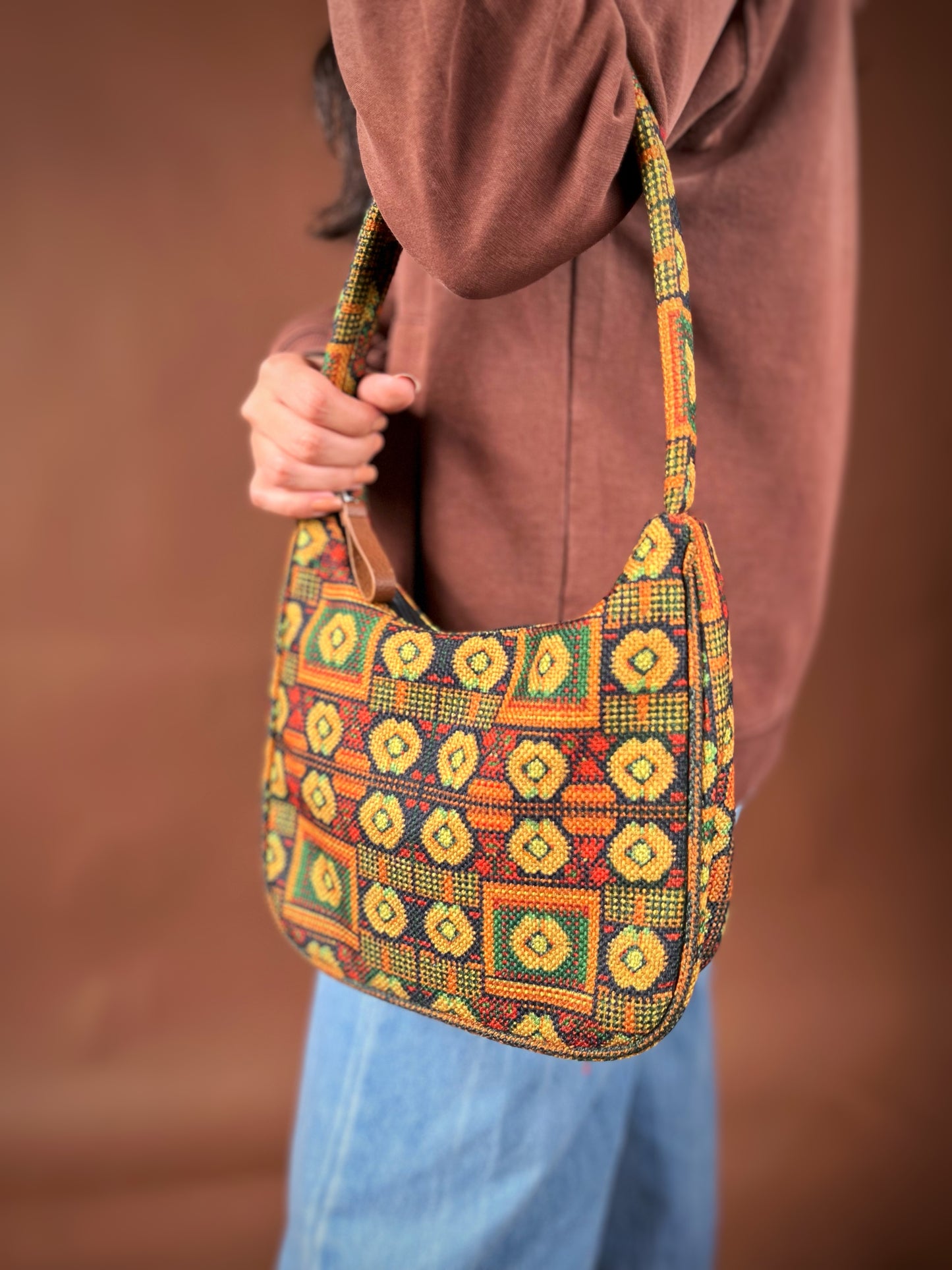Dofre Elle Shoulder Bag - Olive Green