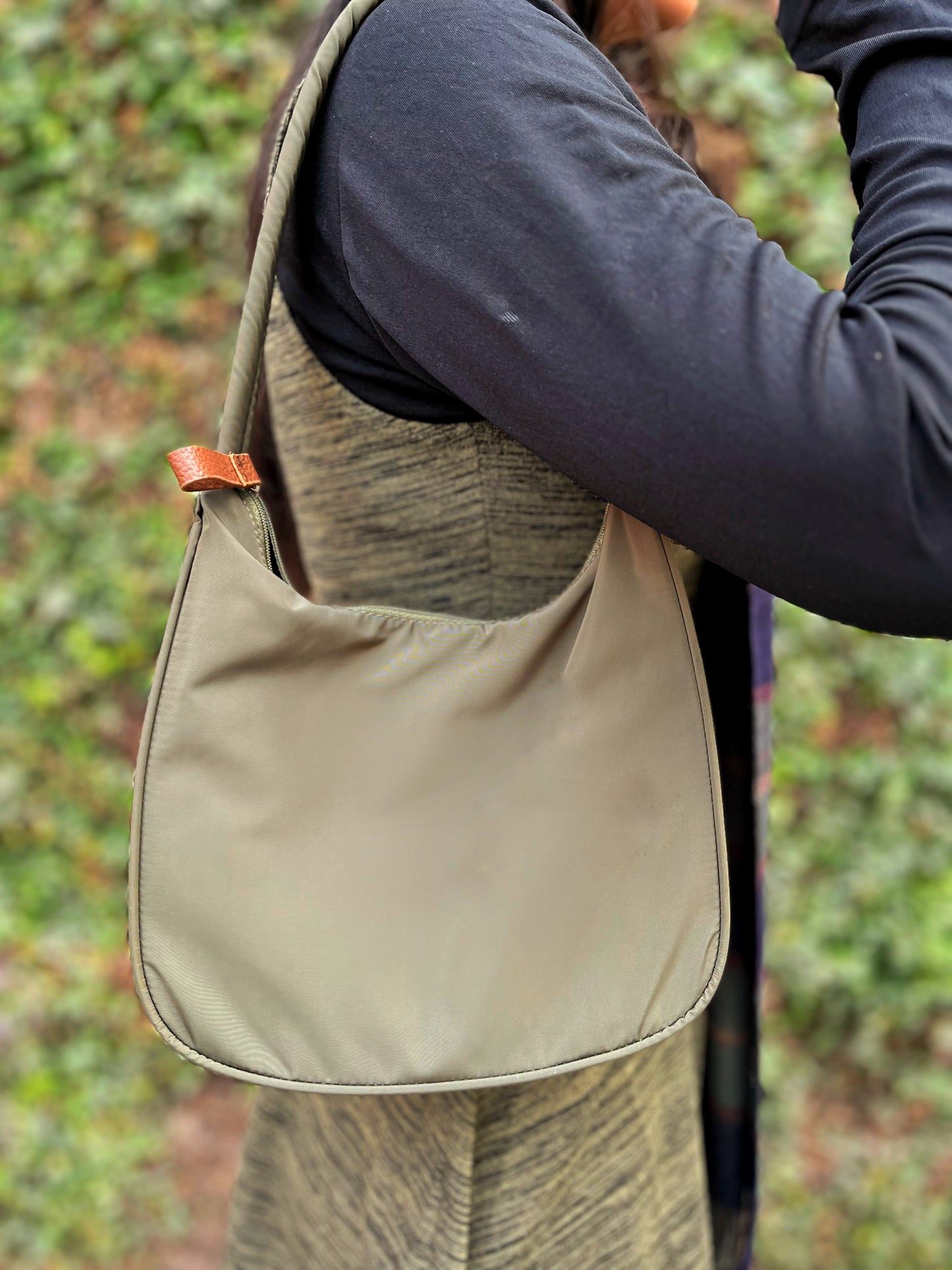 Dofre Elle Shoulder Bag - Olive Green