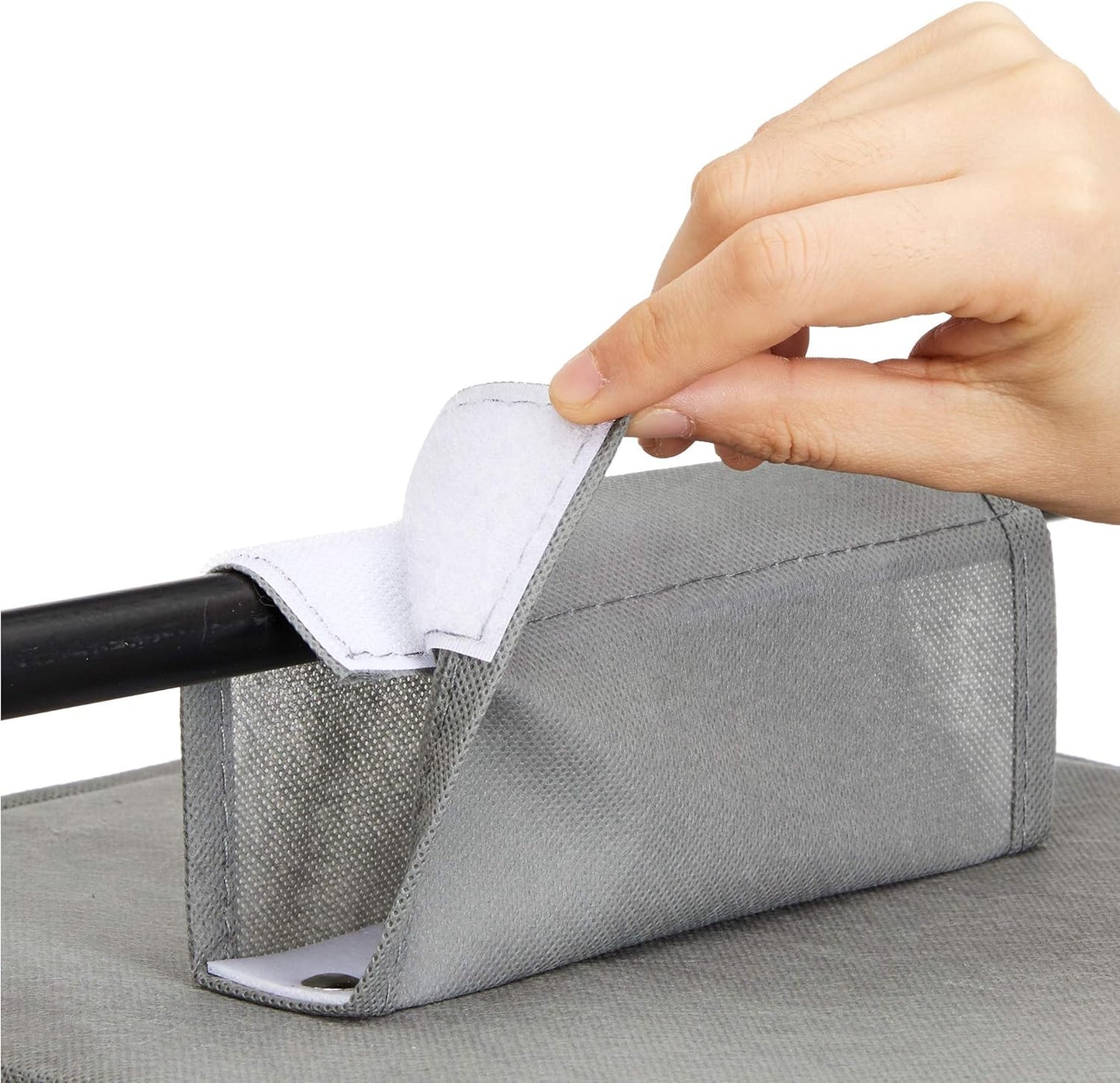 Qoolish Pack of 1 Hanging Storage Organizer - Sort and store in style (Available in 2 colours) - Qoolish