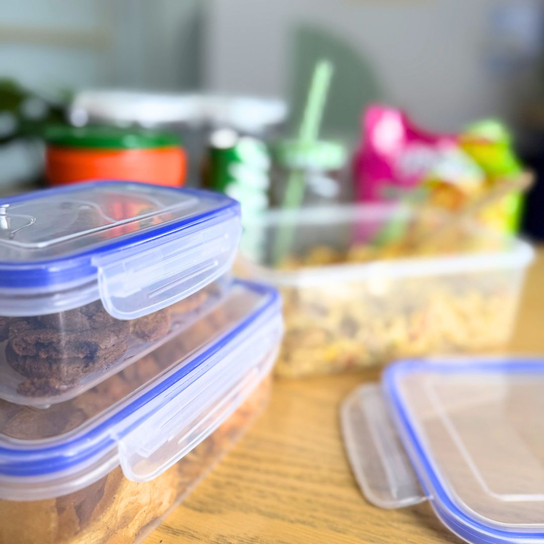 Qoolish Food Container Pack of 3 - Blue