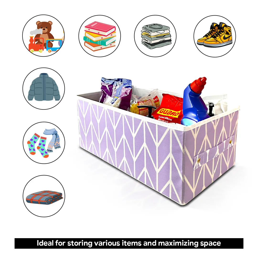 Large Clothes Organizer - Lavender (Available in 2 colors)