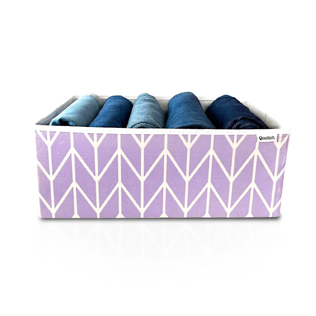 Large Clothes Organizer - Lavender (Available in 2 colors)