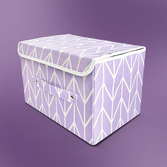 Storage Box with Lid - Lilac (Available in 2 colors)