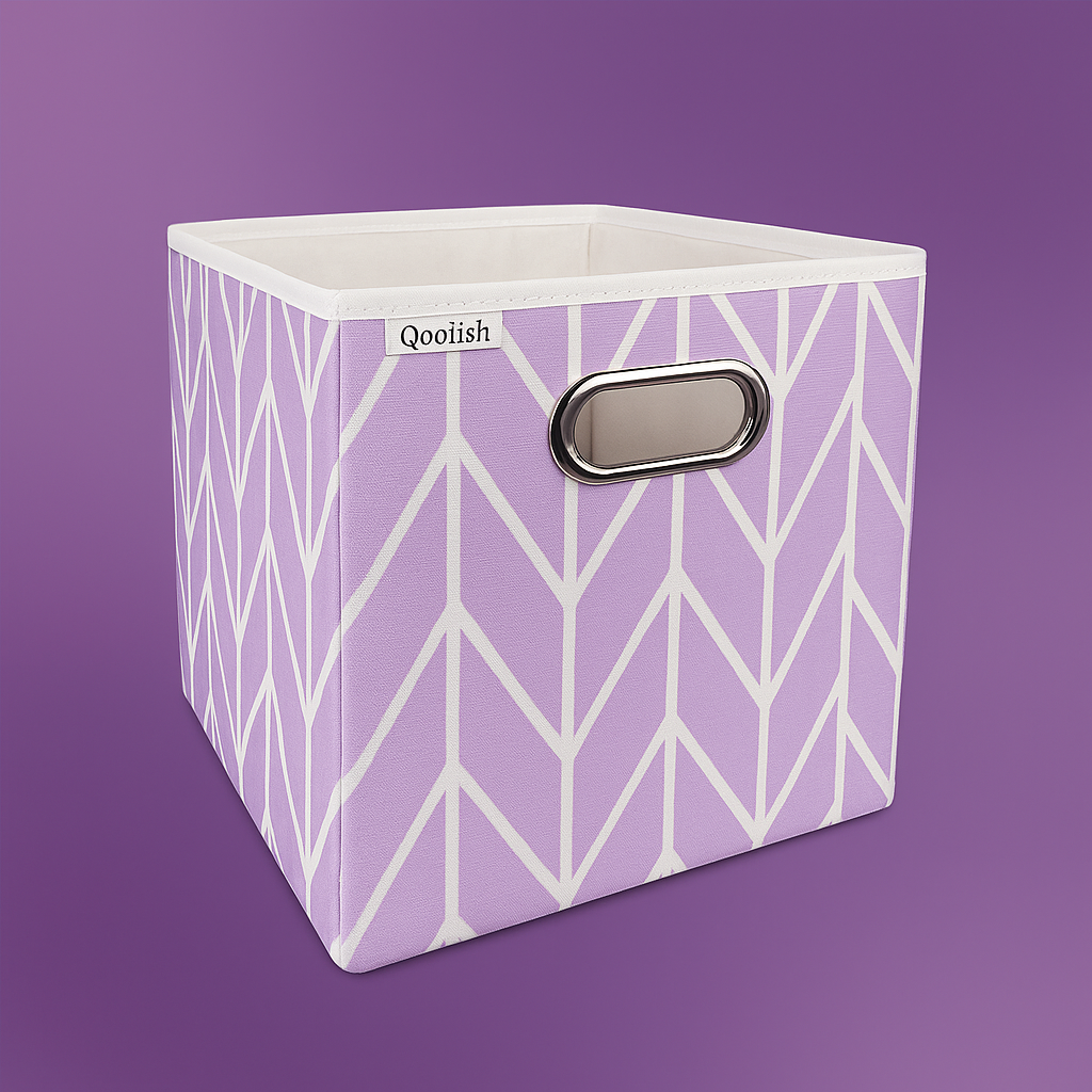 Qoolish Storage Box -Lavender (Available in 2 colors)