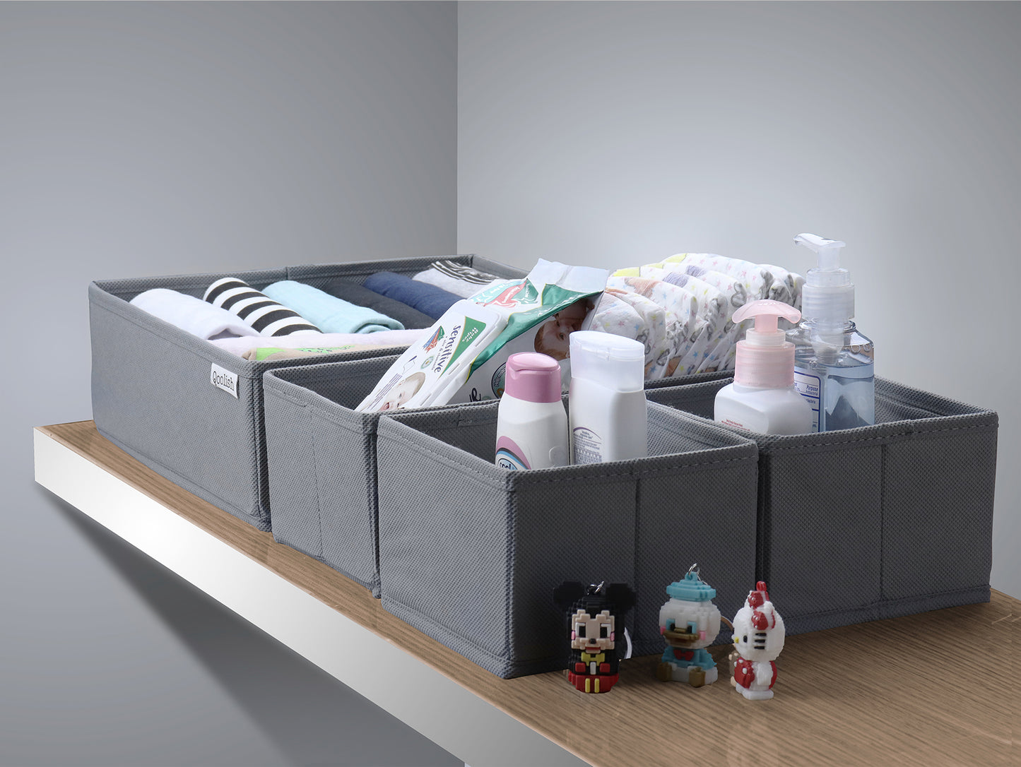 Qoolish 6-Pack Drawer Organizers: Tidy-Up Your Space in Style! (Available in 6 Colors) - Qoolish