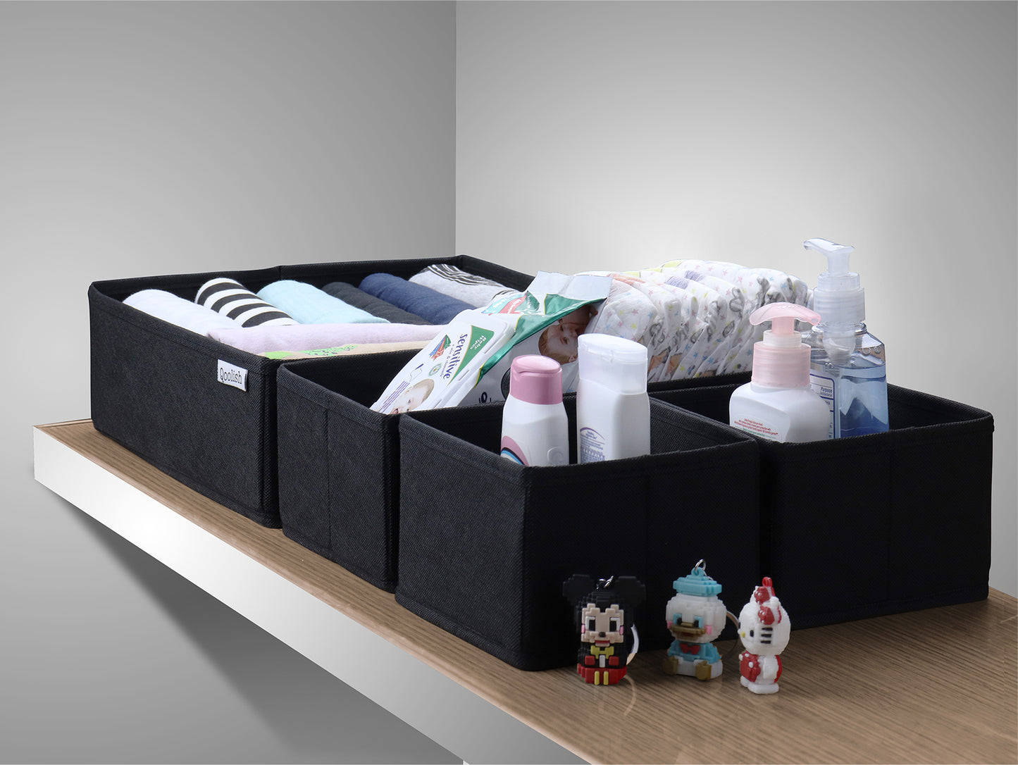 Qoolish 6-Pack Drawer Organizers: Tidy-Up Your Space in Style! (Available in 6 Colors) - Qoolish