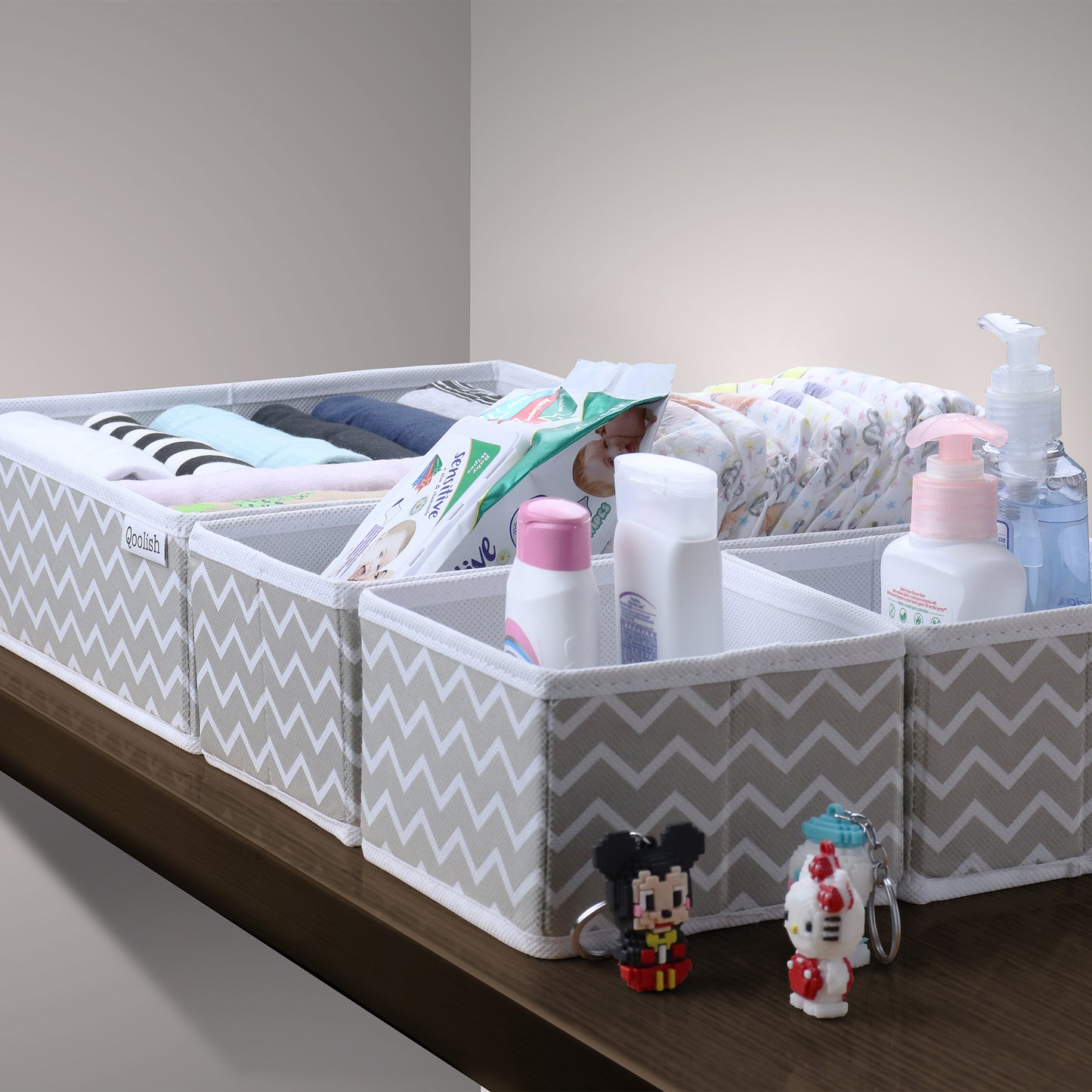 Qoolish 6-Pack Drawer Organizers: Tidy-Up Your Space in Style! (Available in 6 Colors) - Qoolish