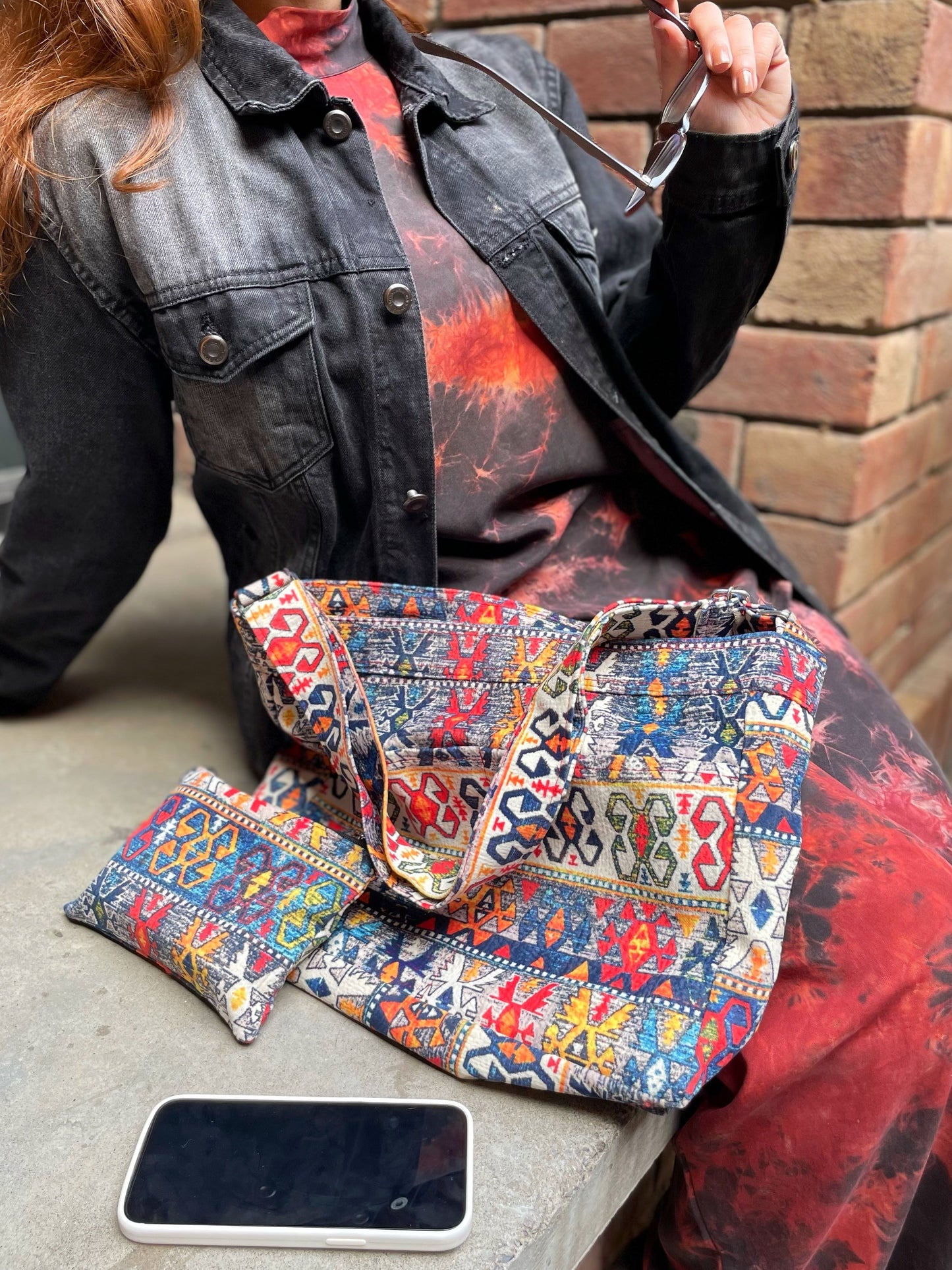 Dofre Chic Vision Crossbody bag - Blue pattern