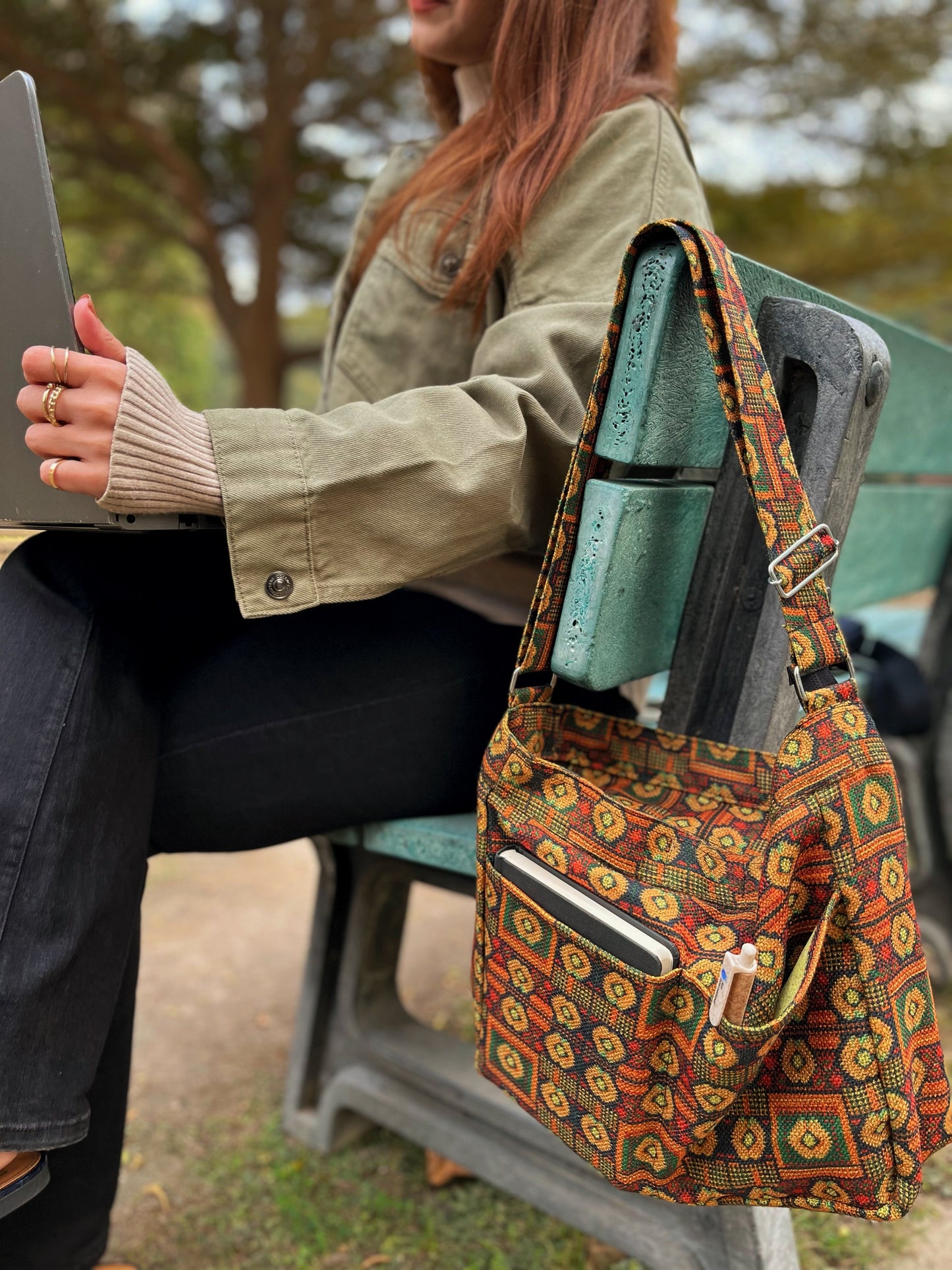 Dofre Chic Vision Crossbody bag - Blue pattern