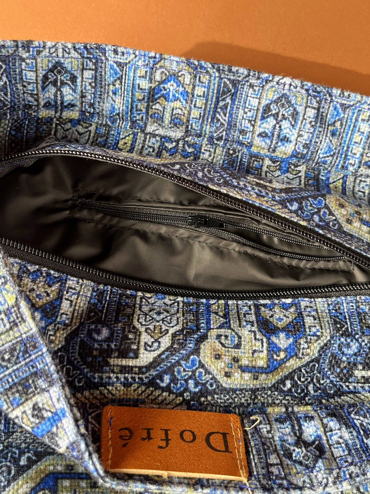 Dofre Chic Vision Crossbody bag - Blue pattern