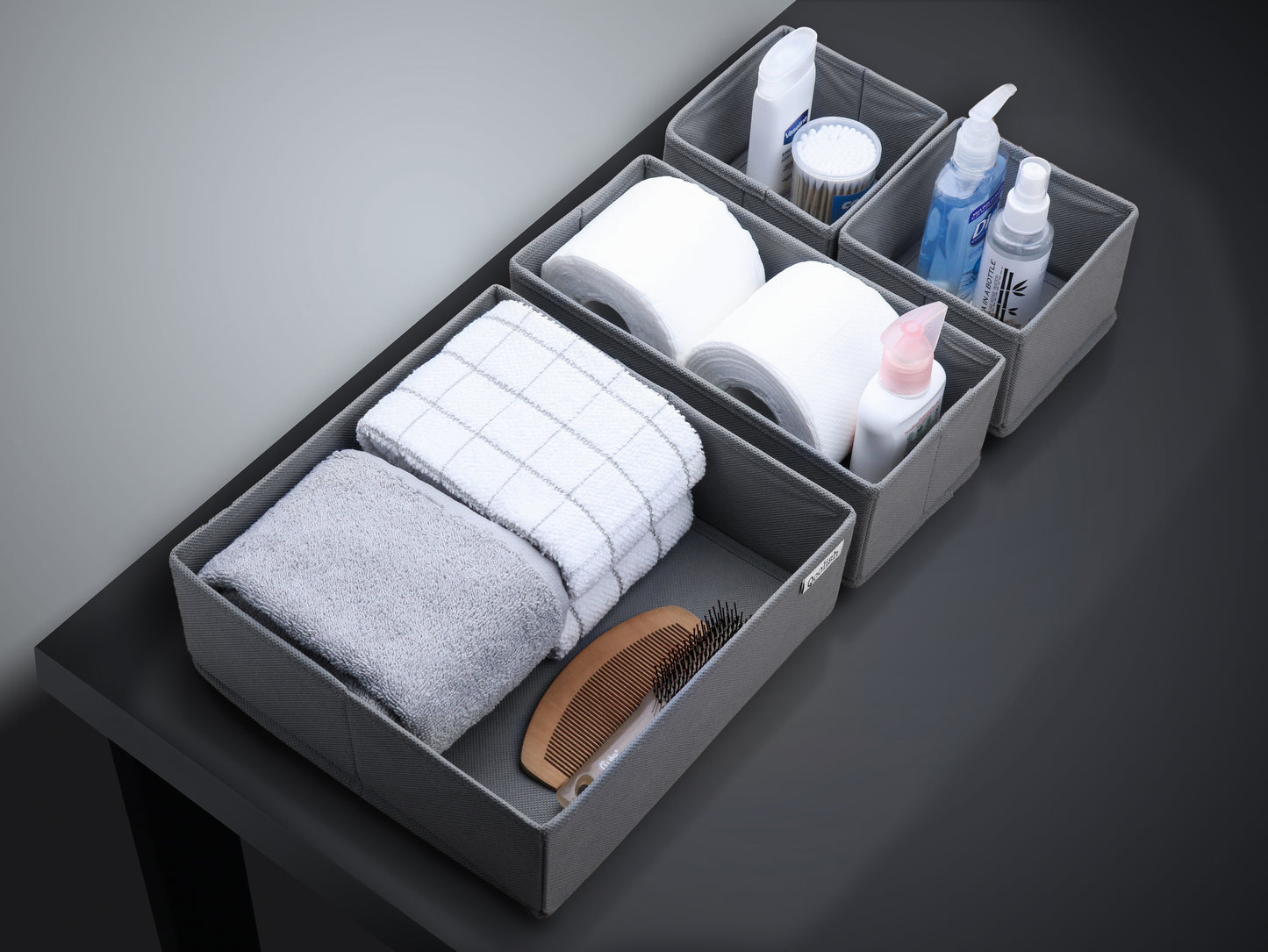 Qoolish 6-Pack Drawer Organizers: Tidy-Up Your Space in Style! (Available in 10 Colors)