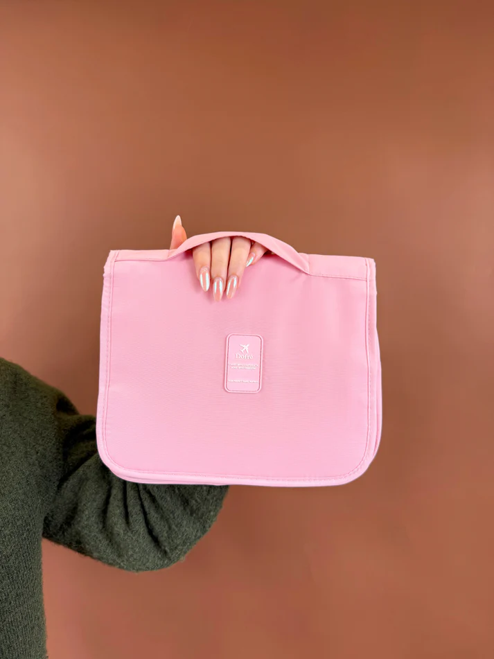 Small Foldable Travel Bag - Pink