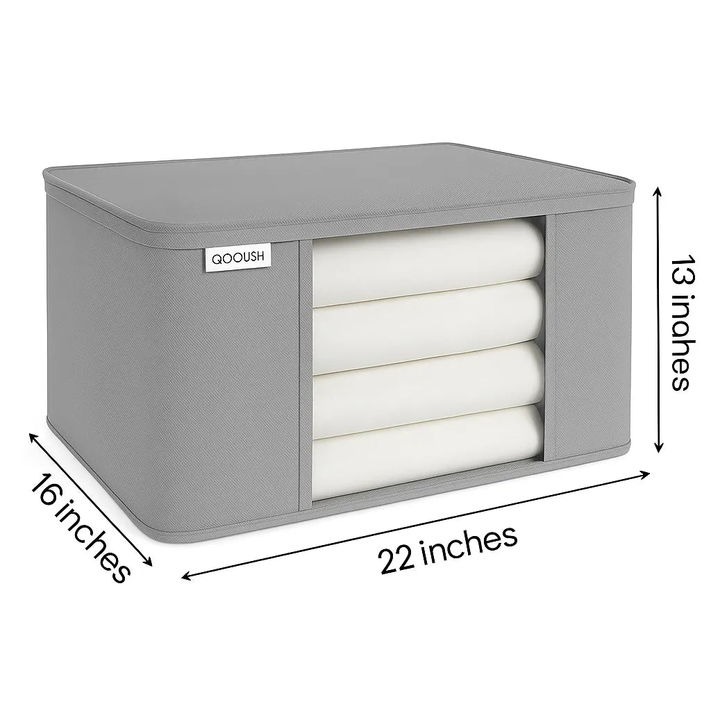 Qoolish Horizontal Storage Bag (Available in Pack of 3 and Pack of 5)