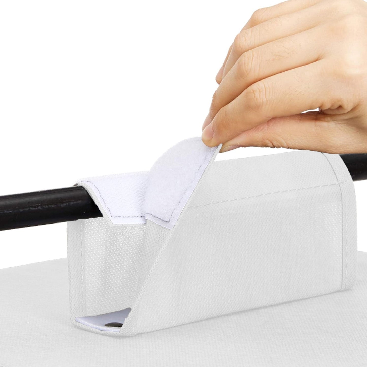 Qoolish Pack of 2 Hanging Storage Organizers (Available in 3 colours)