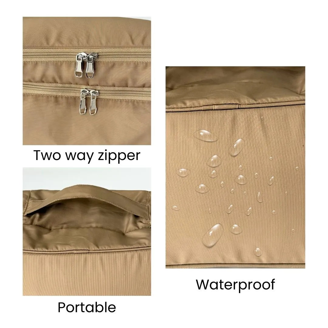 Undergarments Organizer Bag for Travel & Storage - Black