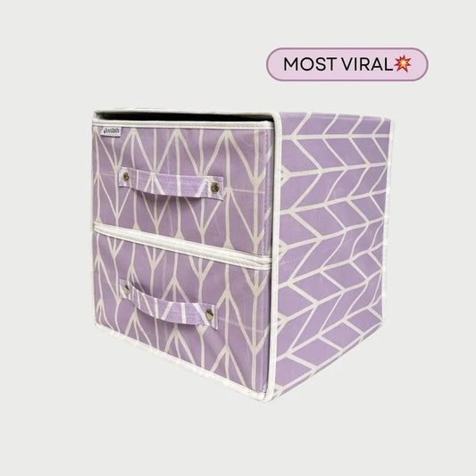 Qoolish Super Large Storage Box with Lid: Stylish Home & Closet Organizer