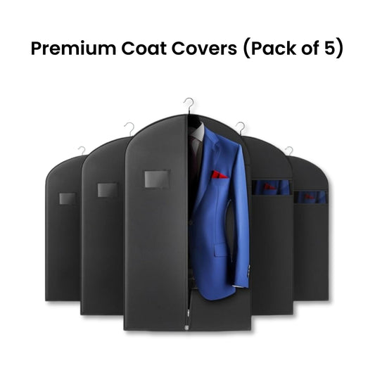 Black Coat Covers – Pack of 5