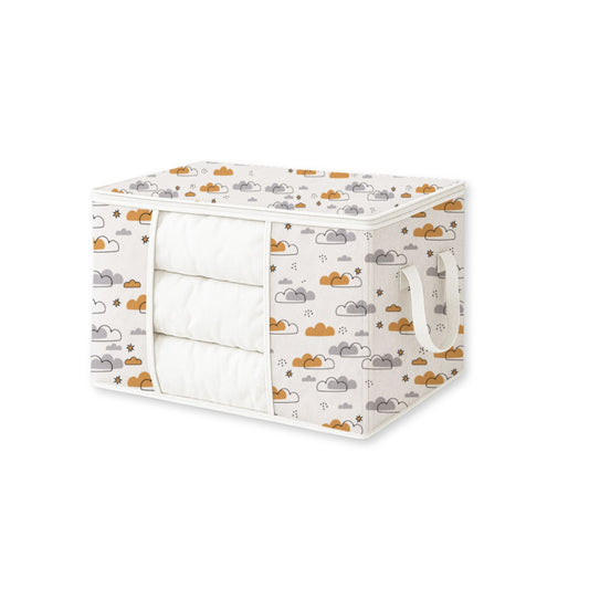 Qoolish Storage Bag - Dreamy Clouds Warm Neutral Hues (Available in Pack of 3 and Pack of 5)
