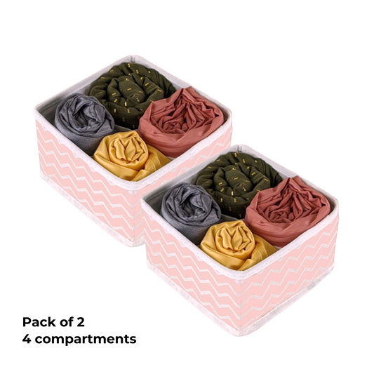 Qoolish Pack of 2 Hijab Haven 4 Compartment Organizers!