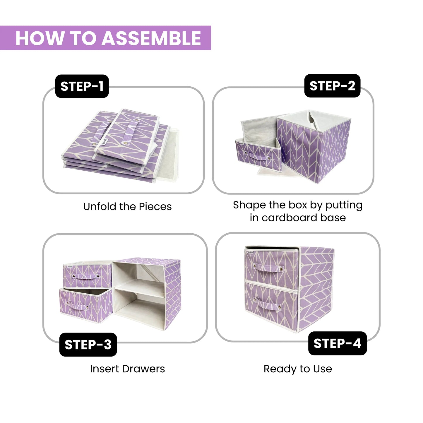 Qoolish Super Large Storage Box with Lid: Stylish Home & Closet Organizer