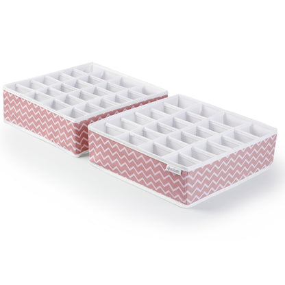 Qoolish Pack of 2 Drawer Dividers: Organize with Flair! (Available in 6 Colors)