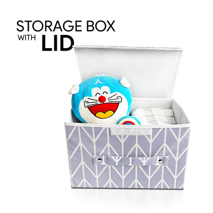 Lavender storage box with lid