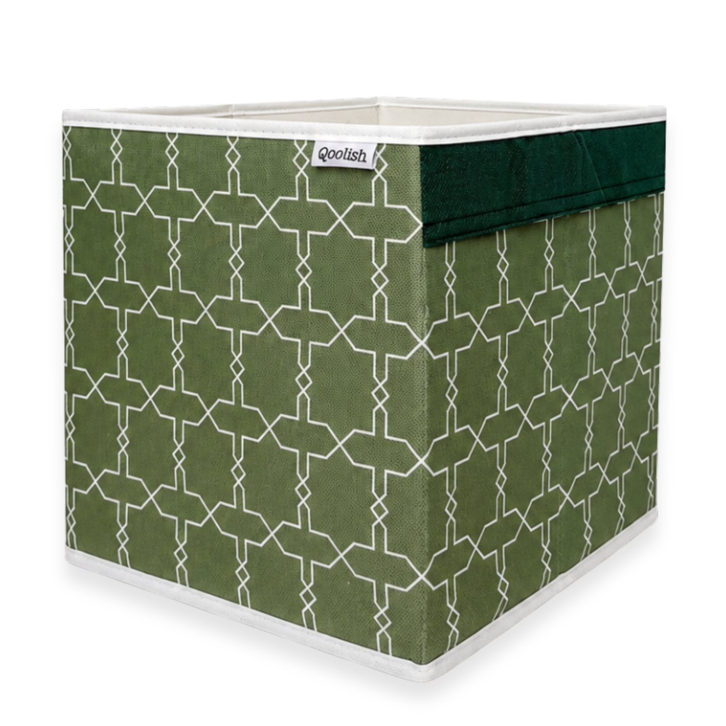 Qoolish New Pattern Storage Box Without Lid | Stylish & Versatile Home Organizer
