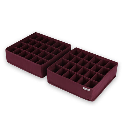 Qoolish 2-Pack Drawer Organizers: Sort and Store in Style! (Available in 6 Colors) - Qoolish
