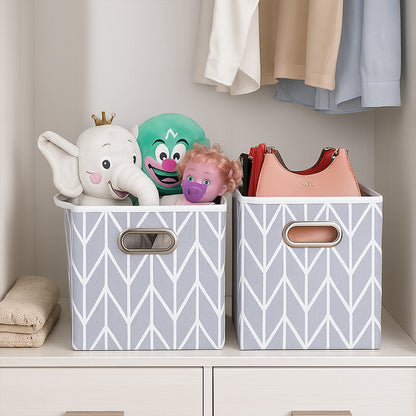 Qoolish Storage Box Pack of two - Lilac (Available in 2 colors)