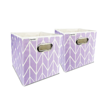 Qoolish Storage Box Pack of two - Lilac (Available in 2 colors)