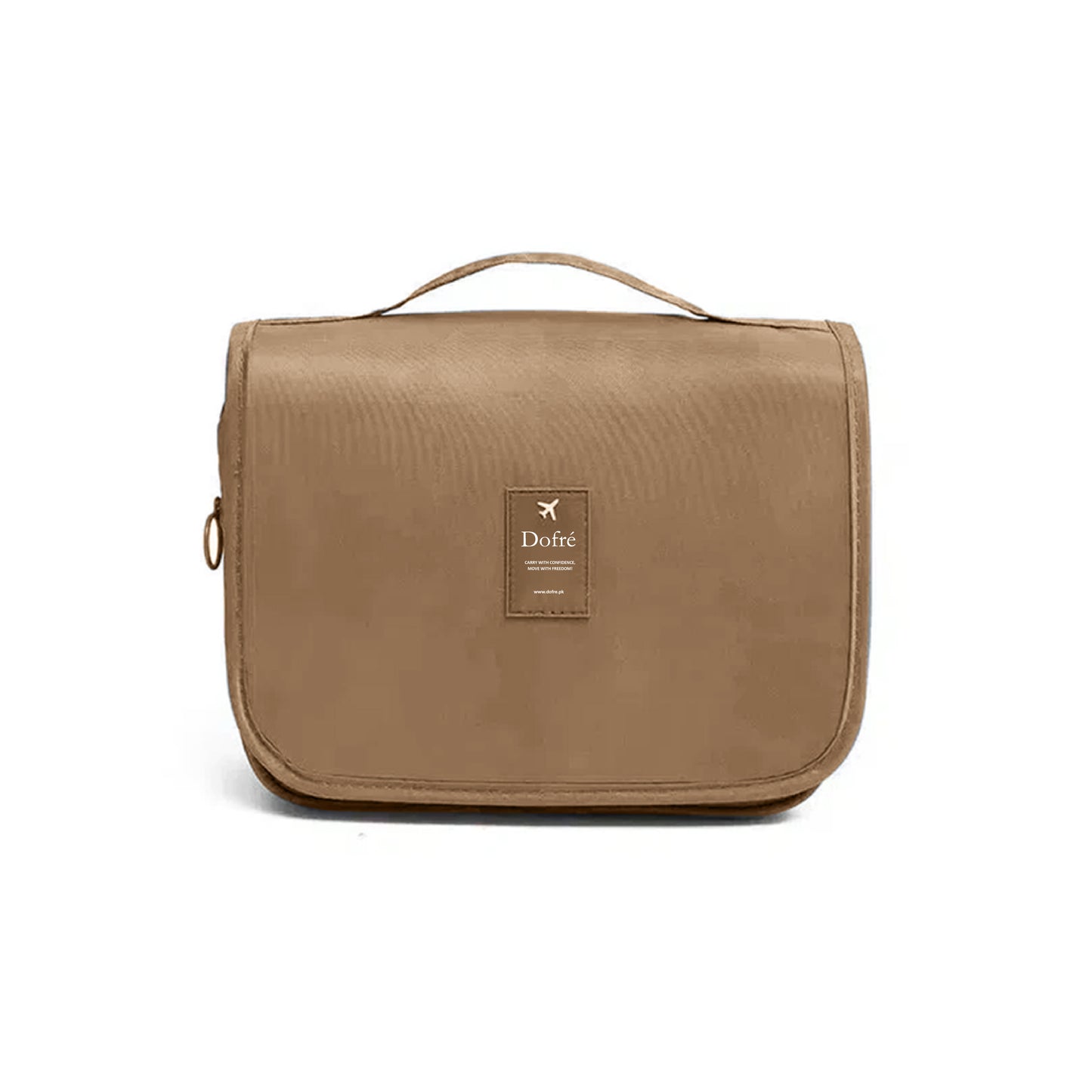 Small Foldable Travel Bag - Brown