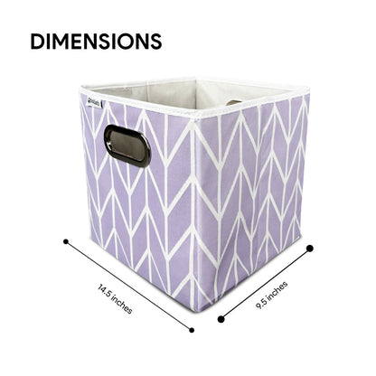 Qoolish Storage Box Pack of two - Lilac (Available in 2 colors)