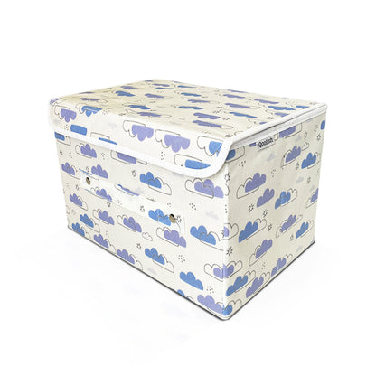 Cool Blue Hues storage box with lid