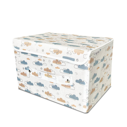 Storage box with lid
