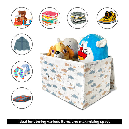 Storage box with lid