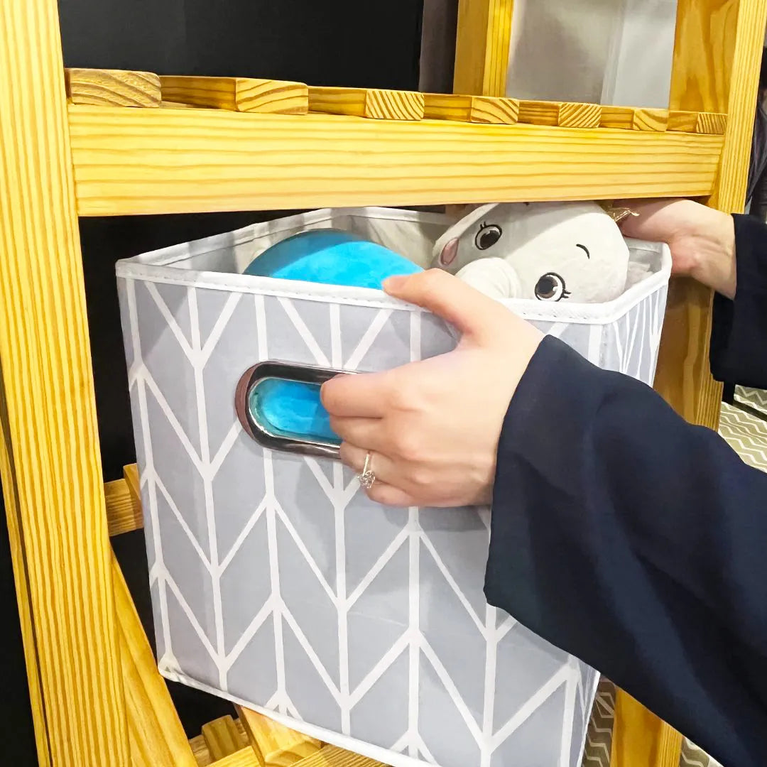 Lavender storage box without lid