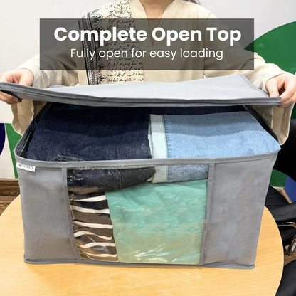 Qoolish Horizontal Storage Bag (Available in Pack of 3 and Pack of 5)