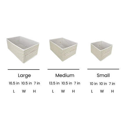 Clothes Organizer Size Guide – Small, Medium, Large Storage Box Dimensions