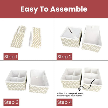 Step-by-Step Assembly Guide – Makeup Storage Box with Compartments