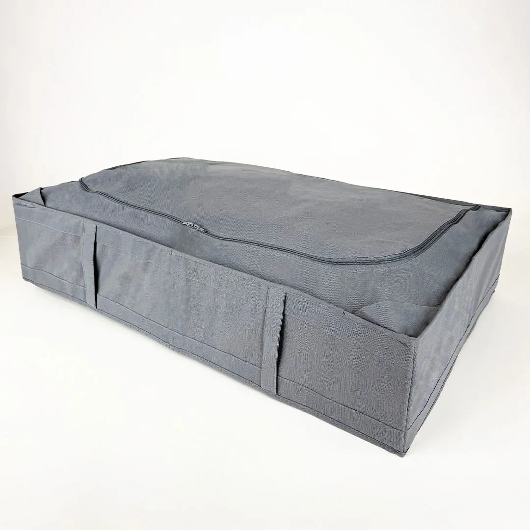 Multi-purpose underbed storage organizer perfect for Pakistani homes.
